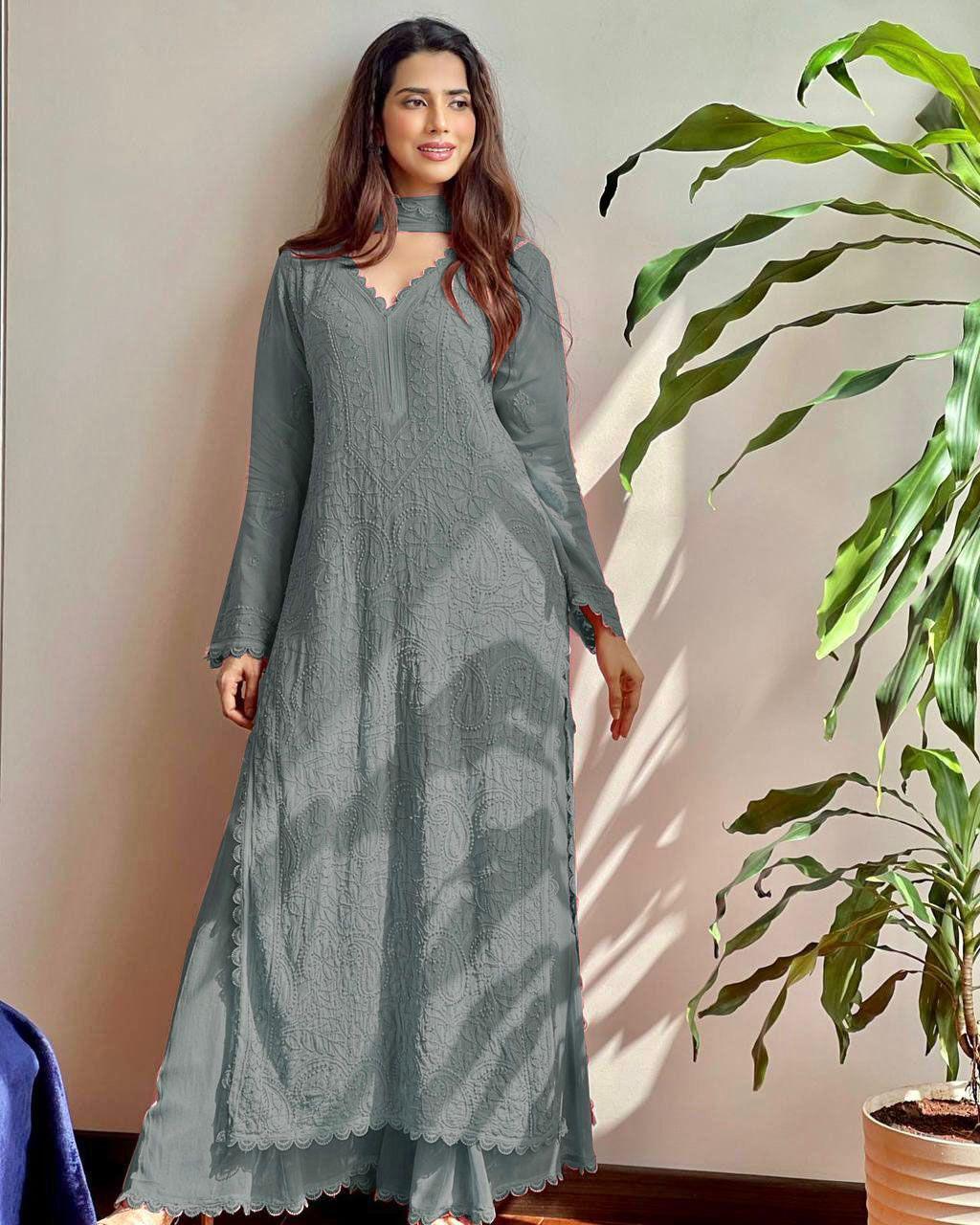 New Trend Chikankari special Ethnic Set