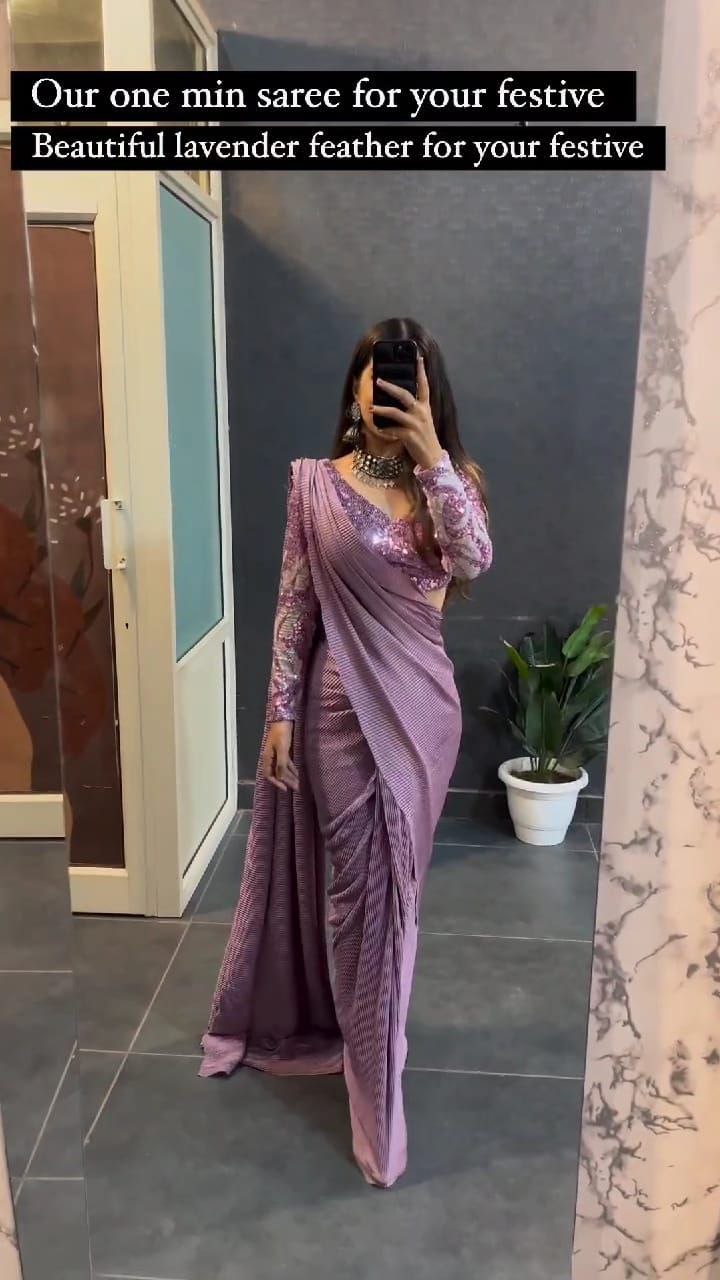 *Presenting You Most Beautiful Latest Ready To Wear Saree Collection  ❤️❤️*