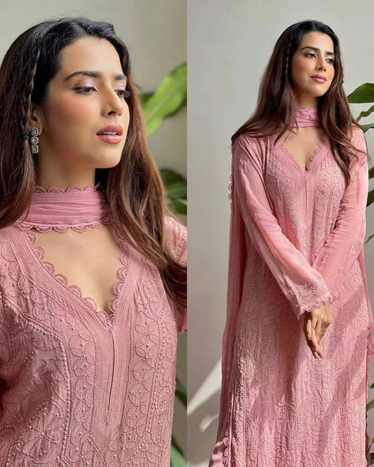 New Trend Chikankari special Ethnic Set